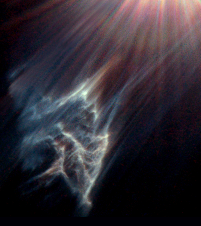 Nebulosa de reflexão próxima à estrela Merope